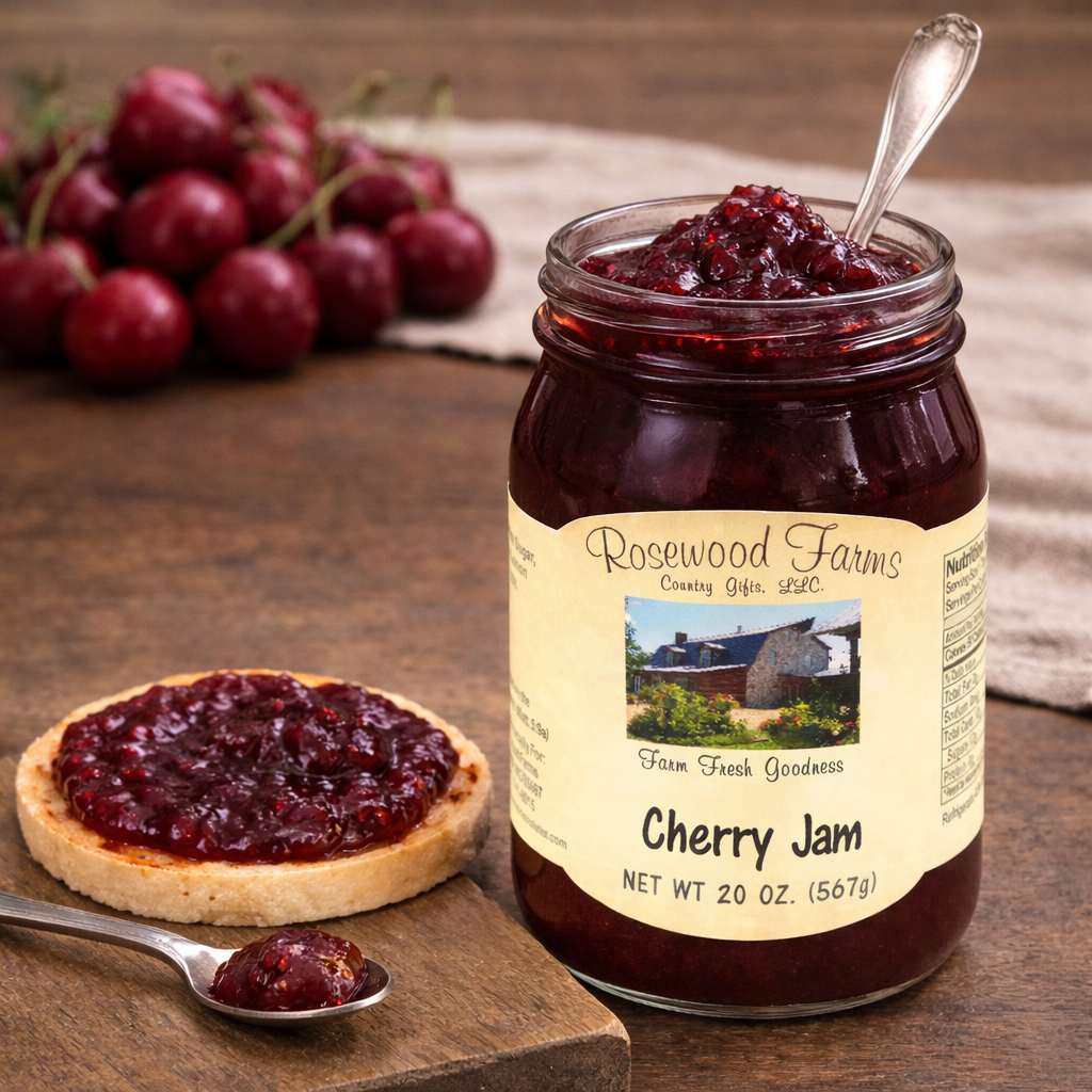 Rosewoods Cherry Jam - Grandpa Joe's Chocolates