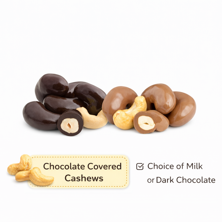 Chocolate Covered Cashews Perfect Portion Bag - Grandpa Joe&