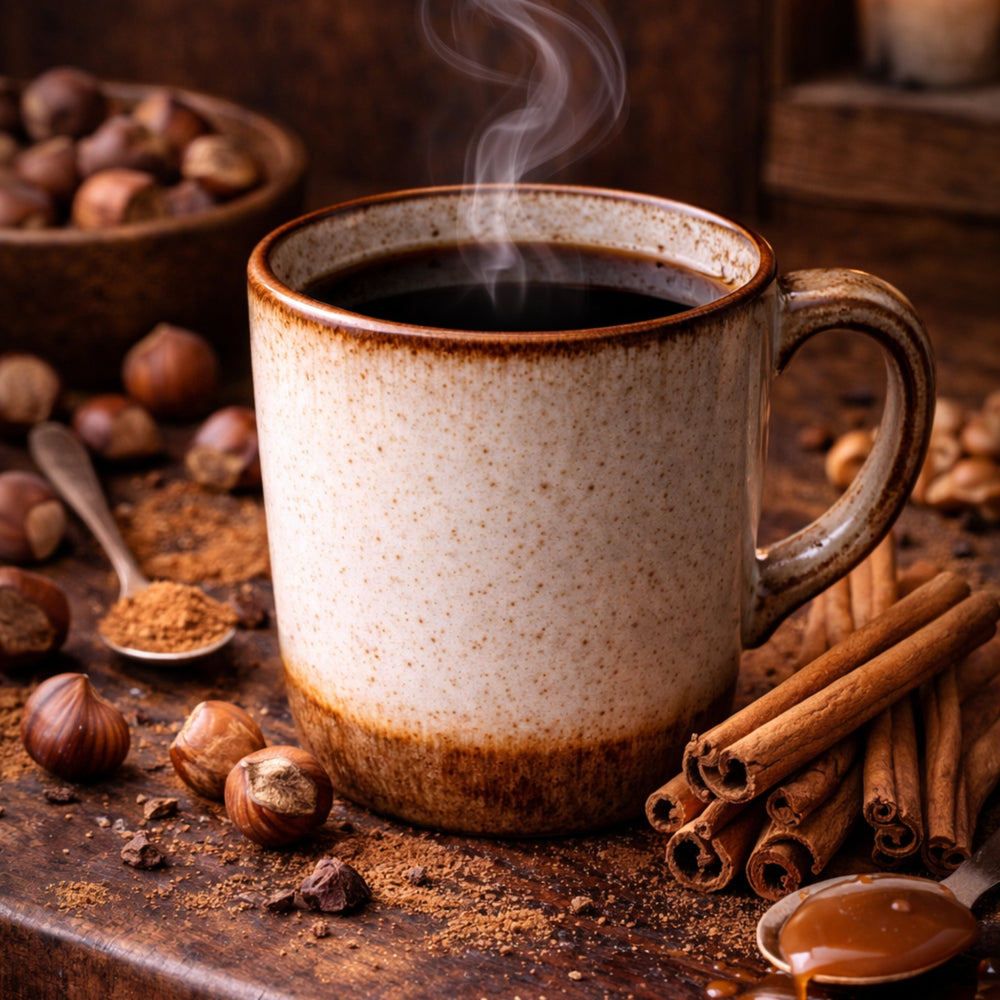 Cinnamon Hazelnut Coffee - Grandpa Joe's Chocolates