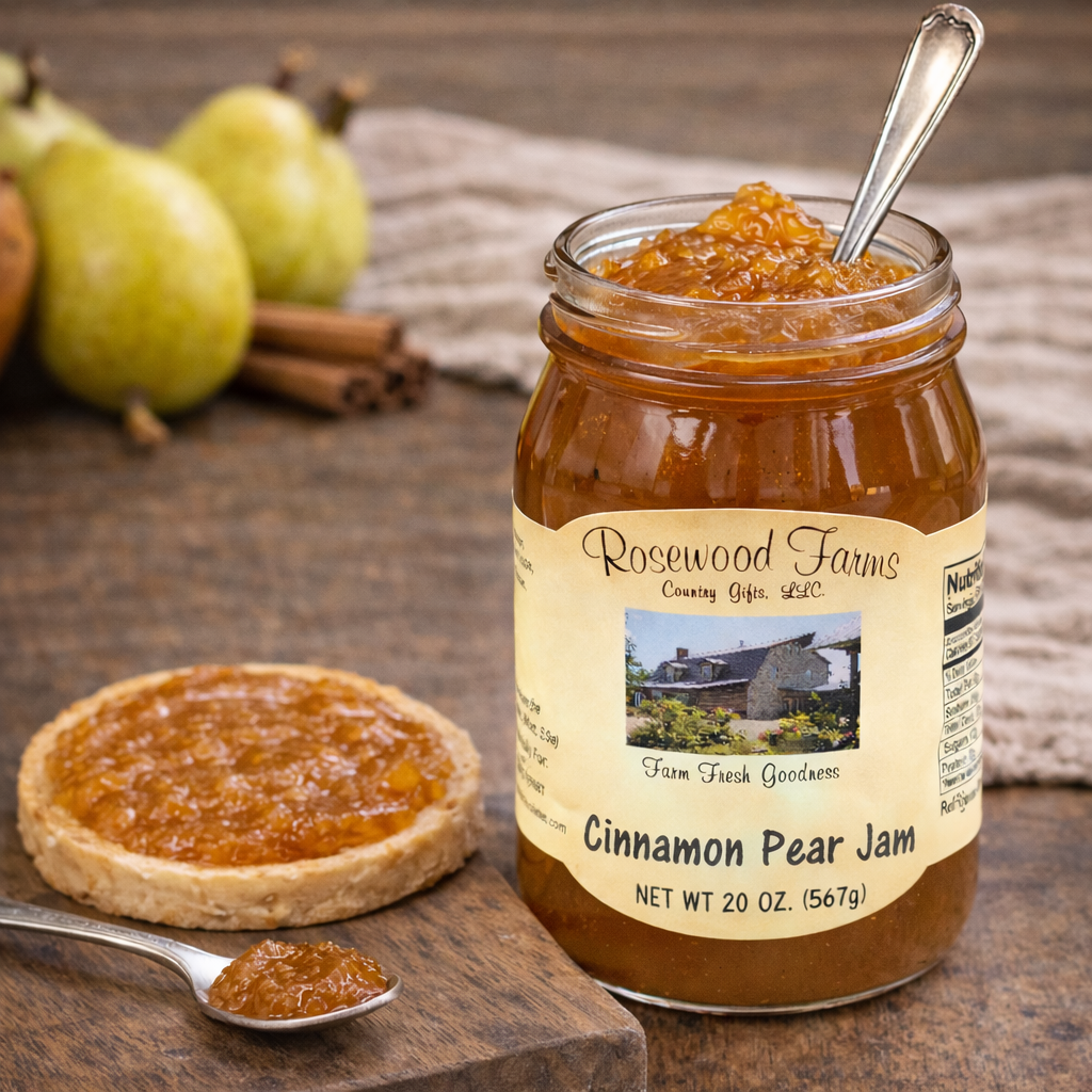 Cinnamon Pear Jam - Grandpa Joe's Chocolates
