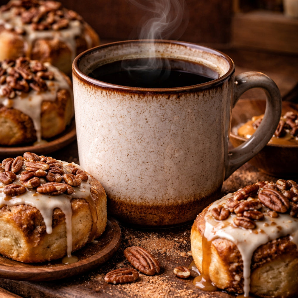 Cinnamon Sticky Buns Coffee - Grandpa Joe's Chocolates