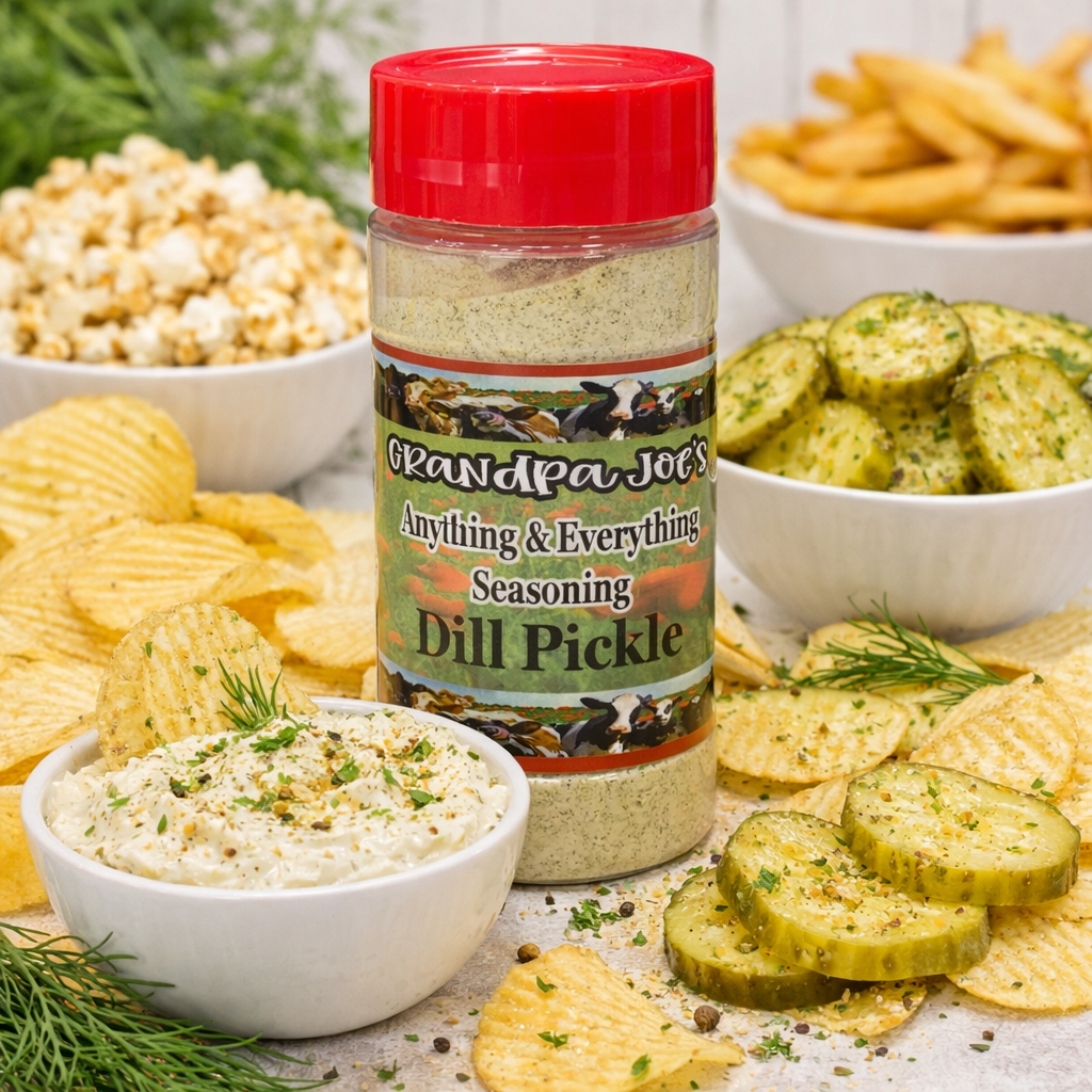 Grandpa Joe's Dill Pickle Anything & Everything Seasoning - Grandpa Joe's Chocolates