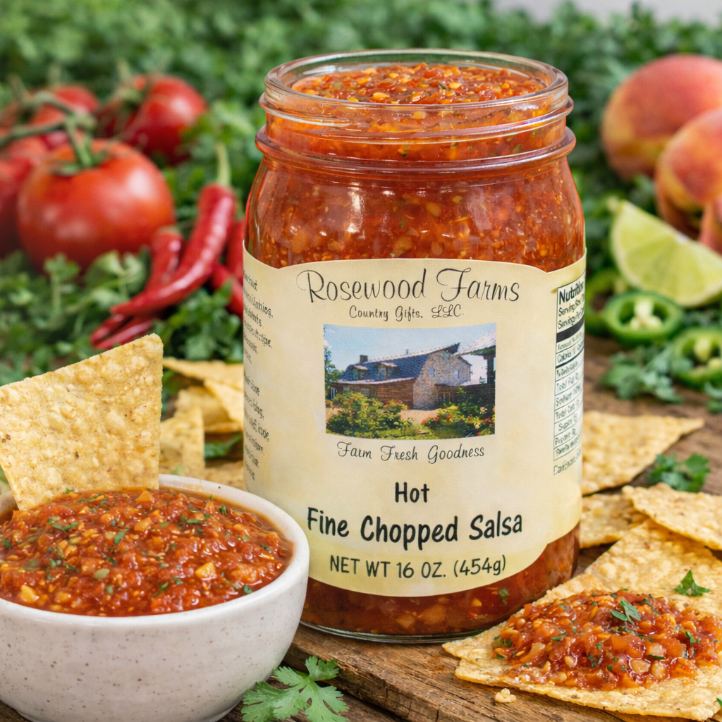 Hot Fine Chopped Salsa - Grandpa Joe's Chocolates
