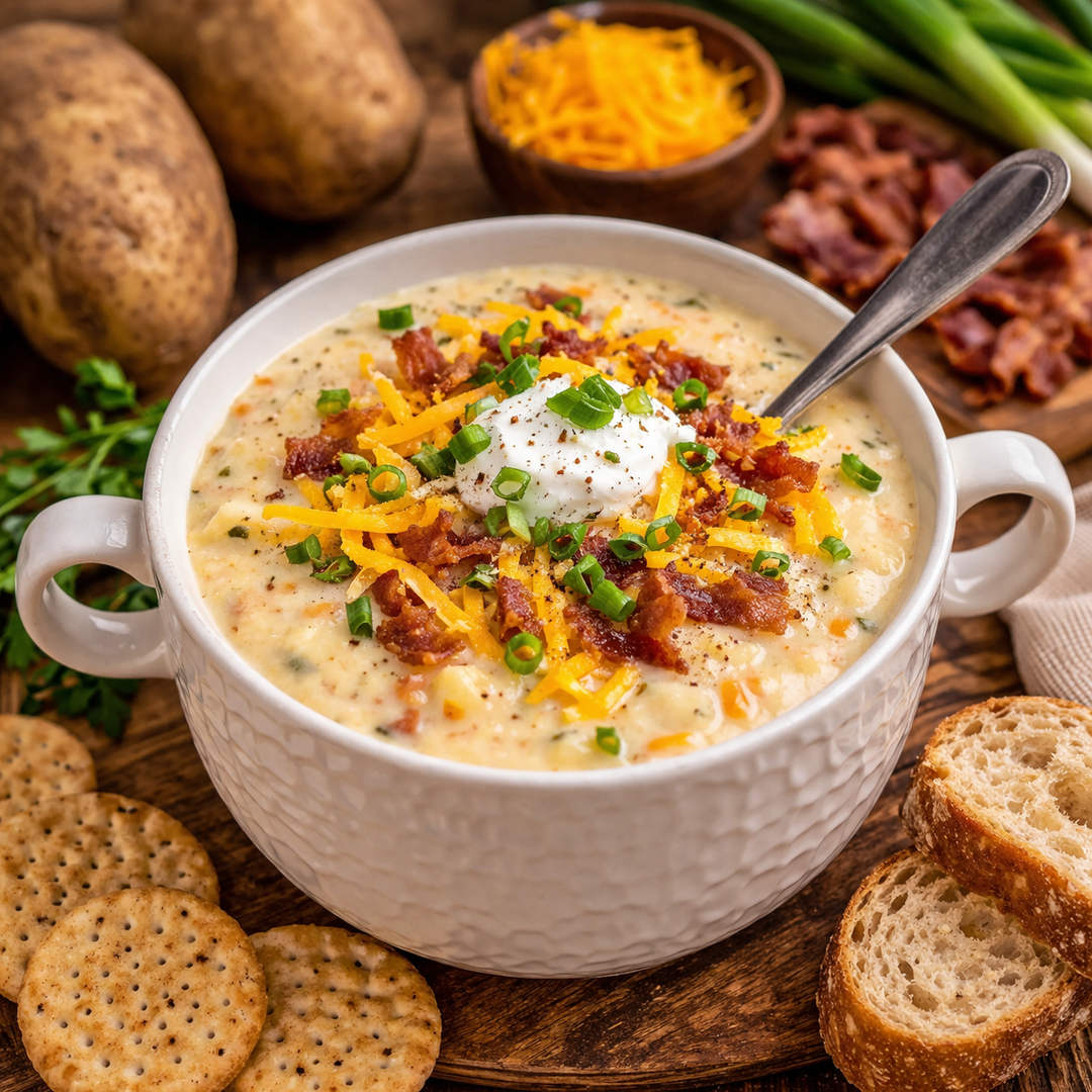 Loaded Baked Potato Soup - Grandpa Joe's Chocolates