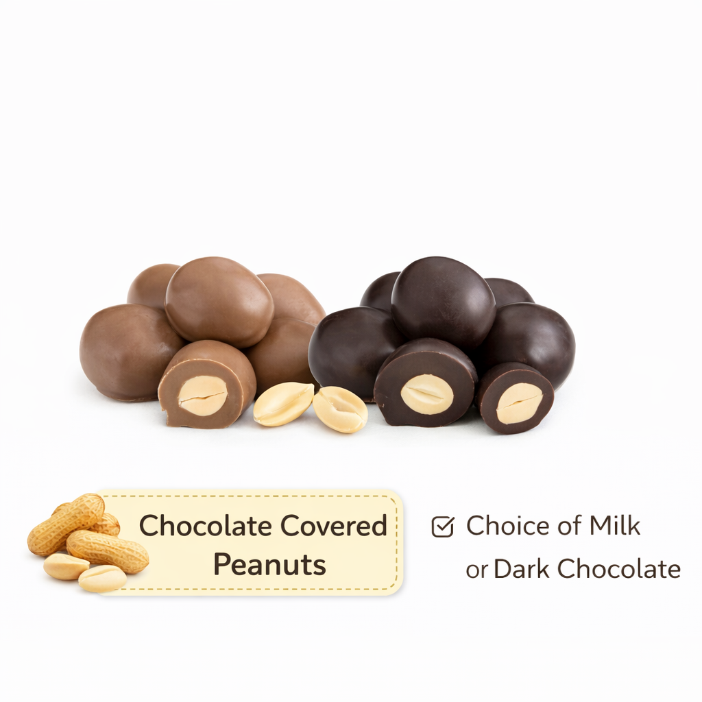 Chocolate Covered Peanuts - Grandpa Joe's Chocolates