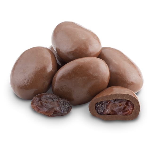 Chocolate Covered Raisins Perfect Portion Bag - Grandpa Joe's Chocolates