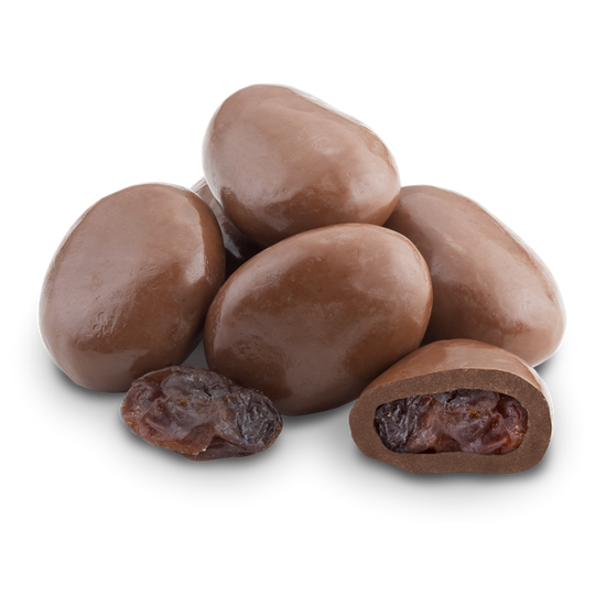 Chocolate Covered Raisins Perfect Portion Bag - Grandpa Joe's Chocolates