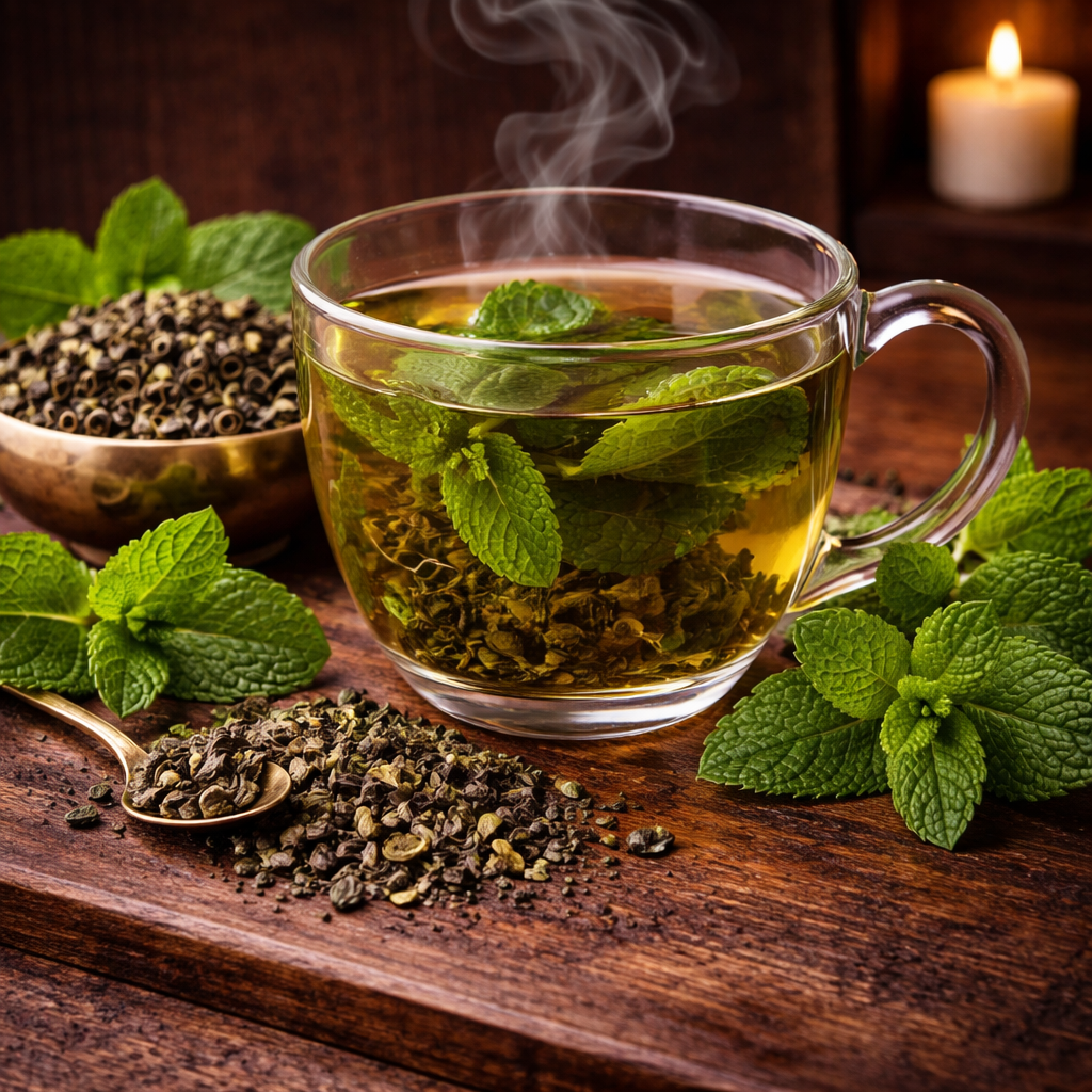 Organic Morroccan Mint Tea - Grandpa Joe's Chocolates