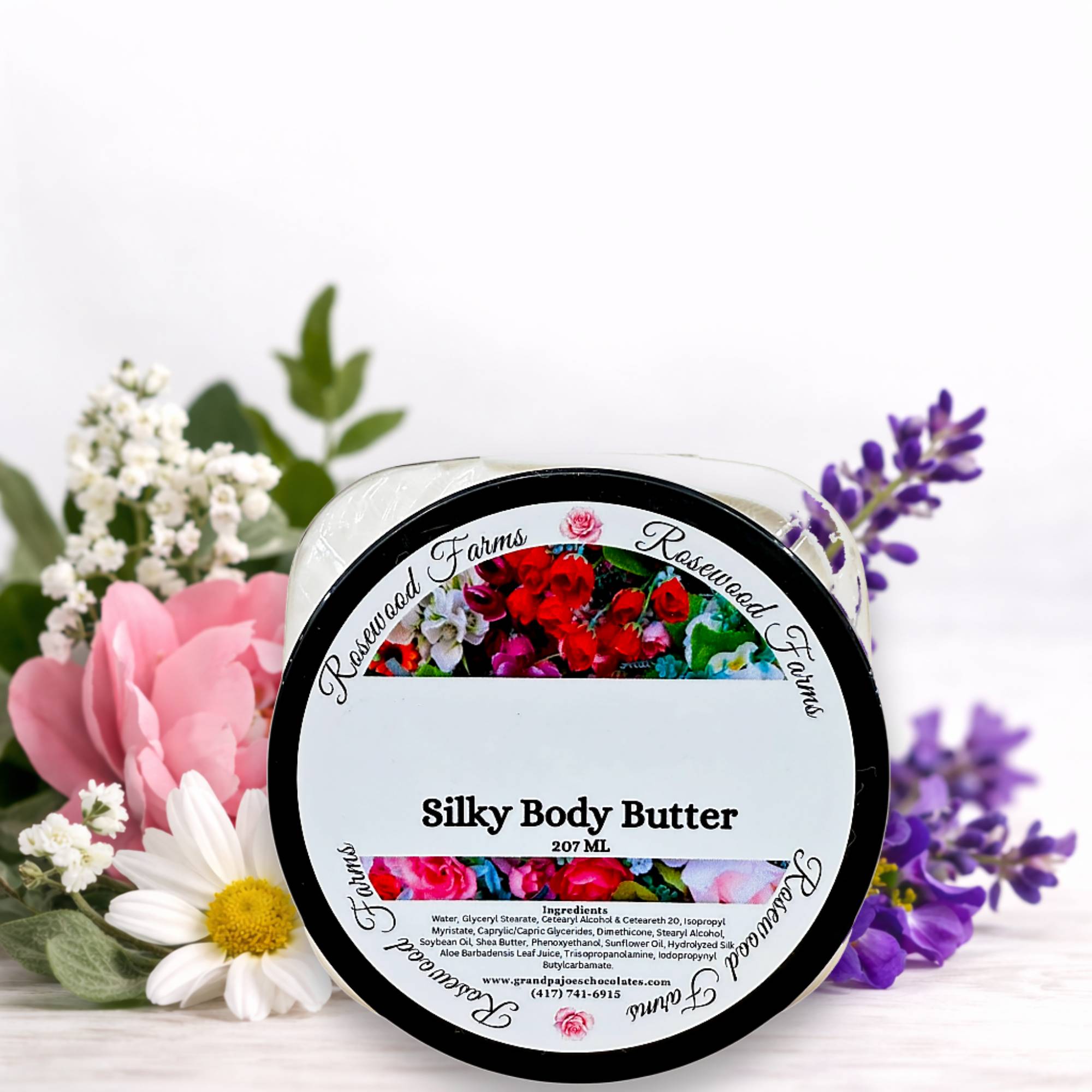 Rosewoods Collection :Silk Body Butter - Grandpa Joe's Chocolates