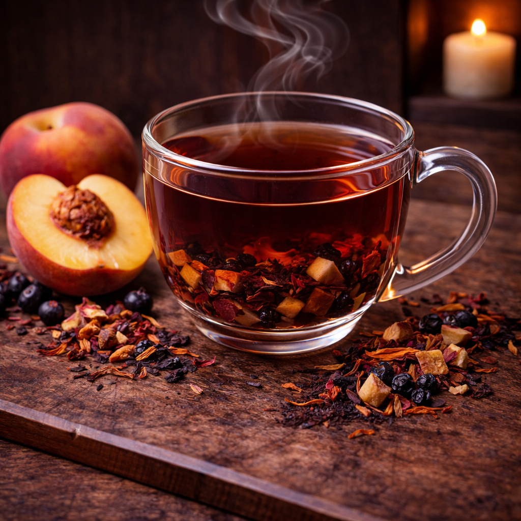 Peach Cobbler Tea - Grandpa Joe's Chocolates