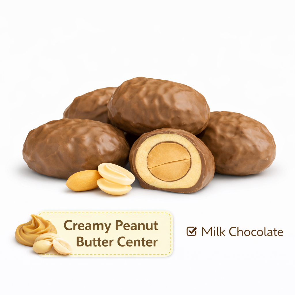Chocolate Covered  Peanut Butter Peanuts - Grandpa Joe's Chocolates