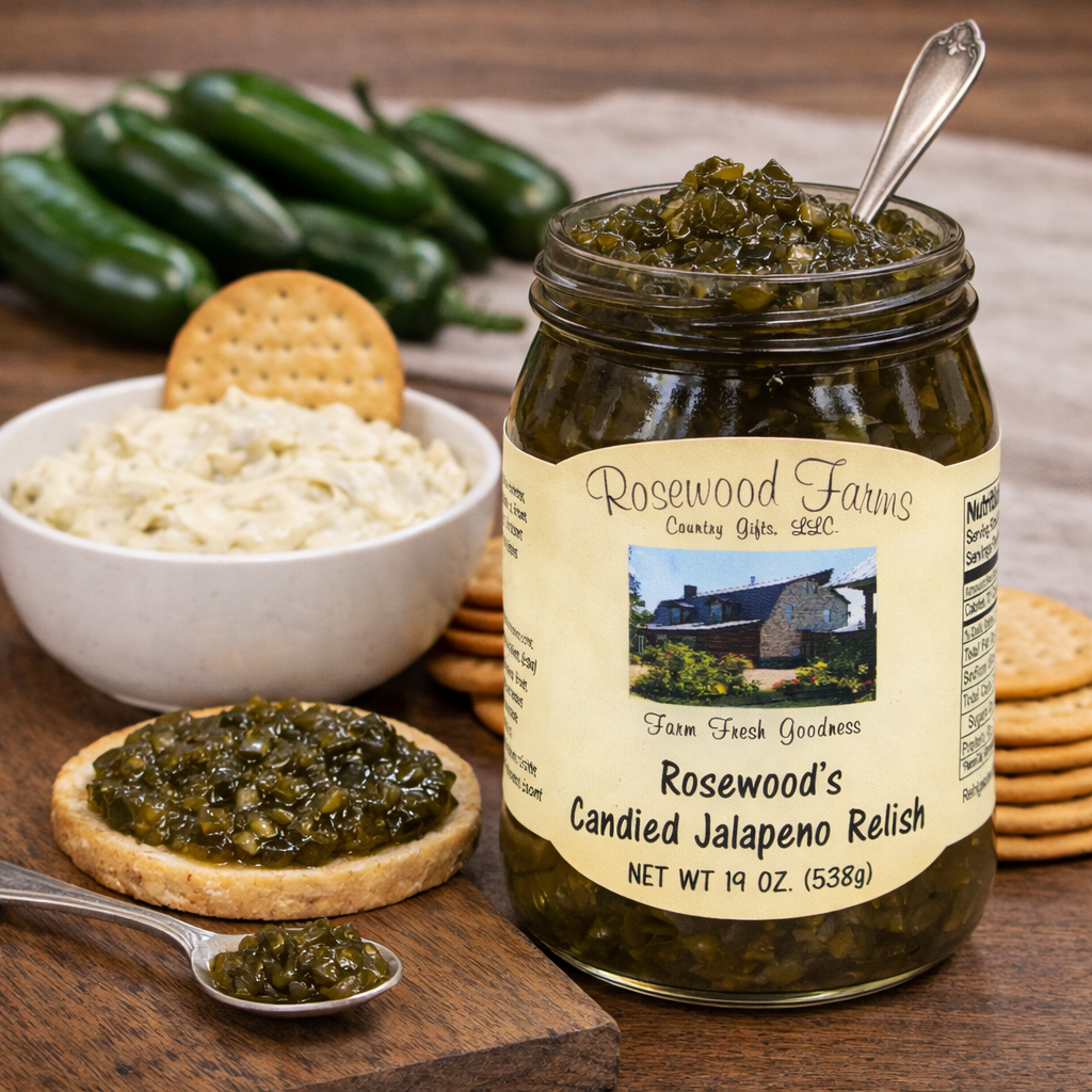 Rosewood's Candied Jalapeno Relish - Grandpa Joe's Chocolates