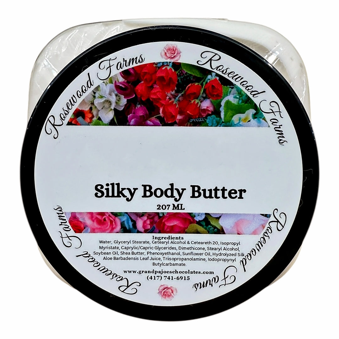 Rosewoods Collection :Silk Body Butter - Grandpa Joe's Chocolates