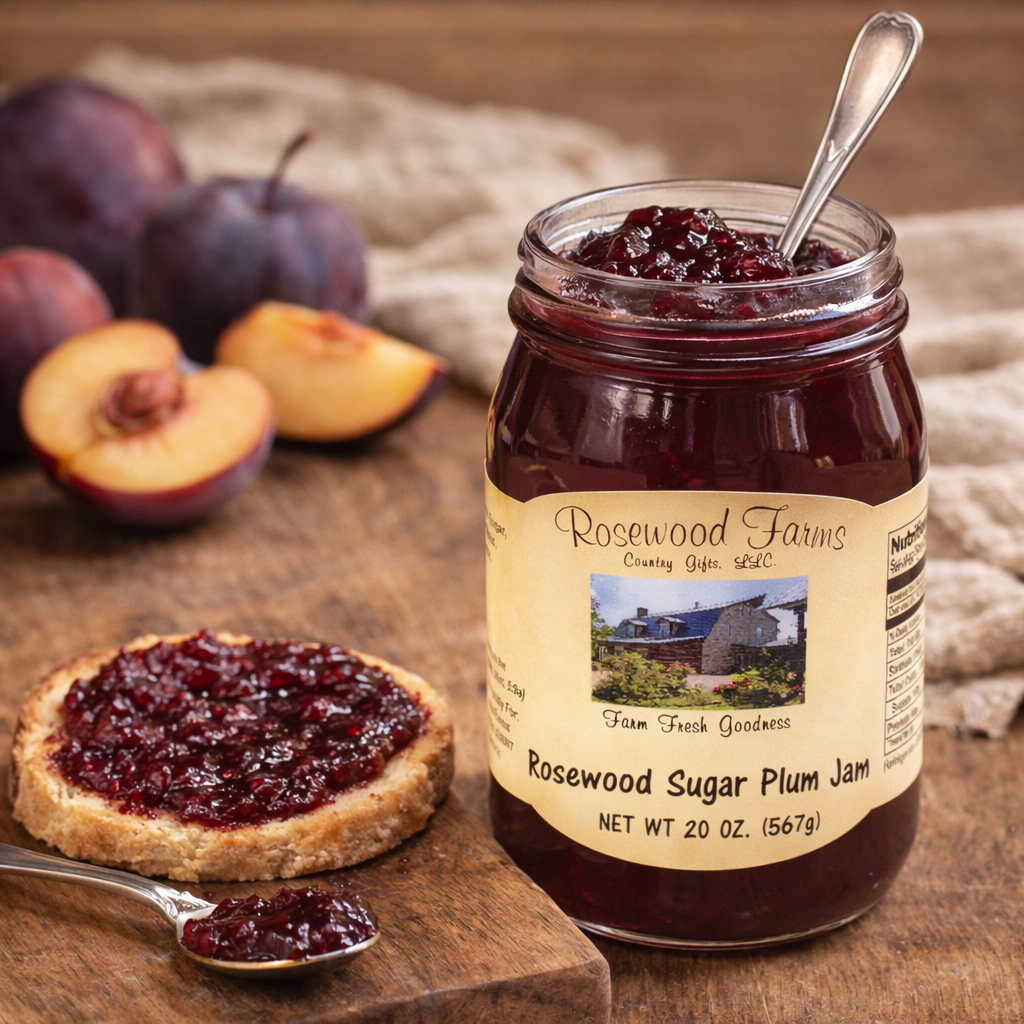 Rosewood Sugar Plum Jam - Grandpa Joe's Chocolates