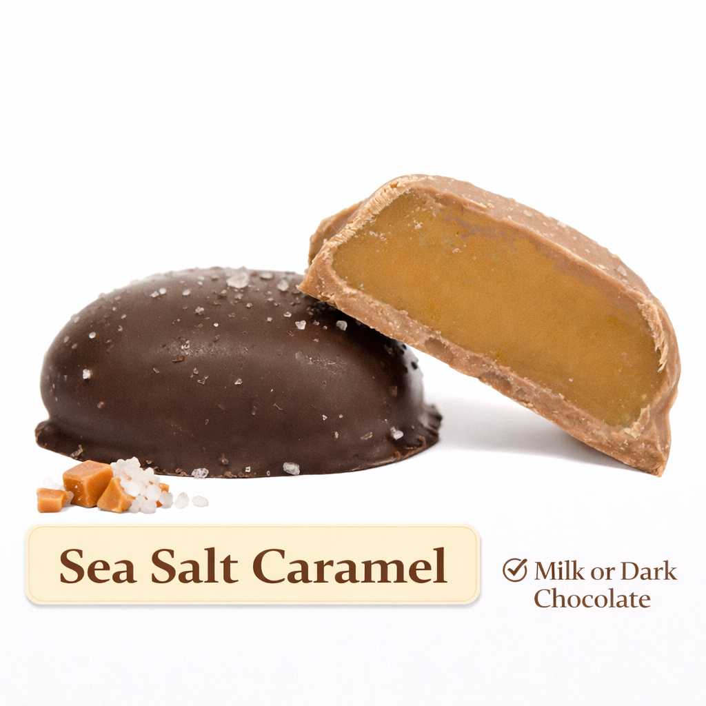 Sea Salt Caramel Perfect Portion Bag - Grandpa Joe's Chocolates