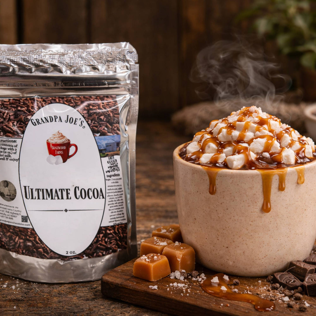 Grandpa Joe's Ultimate Sea Salt Caramel Cocoa - Grandpa Joe's Chocolates