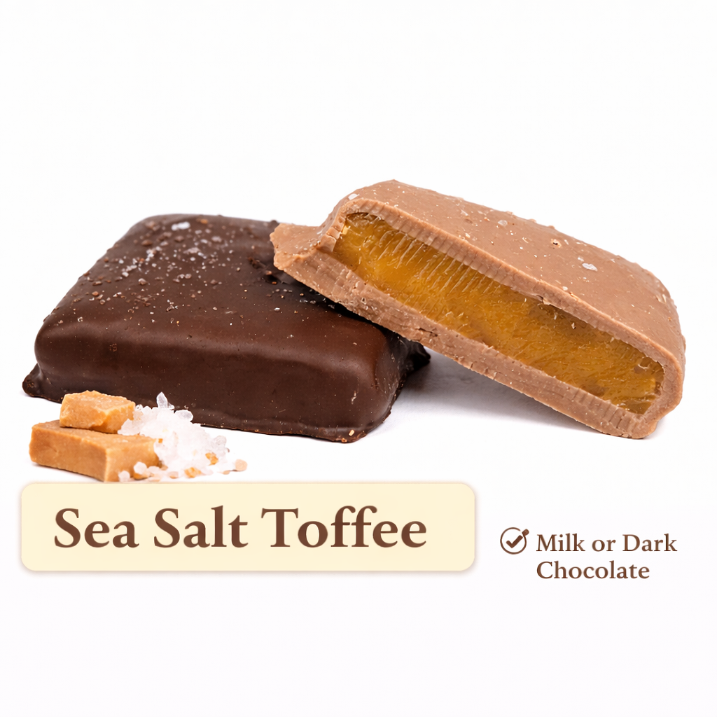 Sea Salt Toffee Perfect Portion Bag - Grandpa Joe's Chocolates