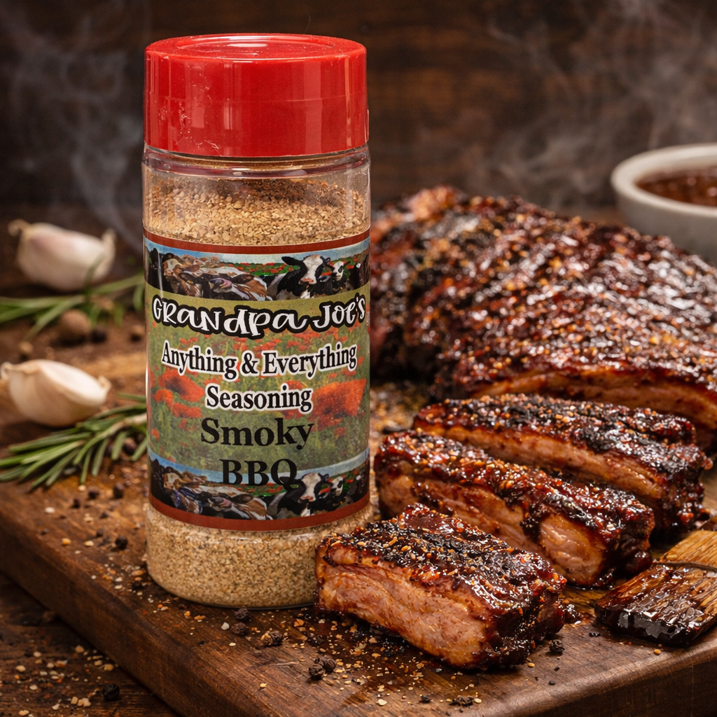 Grandpa Joe's Smoky BBQ Anything & Everything Seasoning - Grandpa Joe's Chocolates