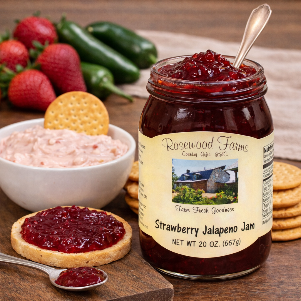 Strawberry Jalapeno Jam - Grandpa Joe's Chocolates