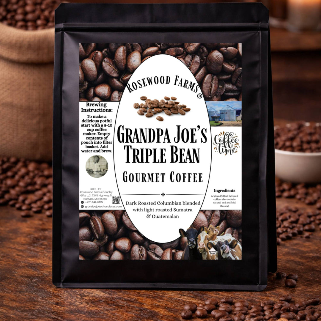 Grandpa Joe's Triple Bean Coffee - Grandpa Joe's Chocolates