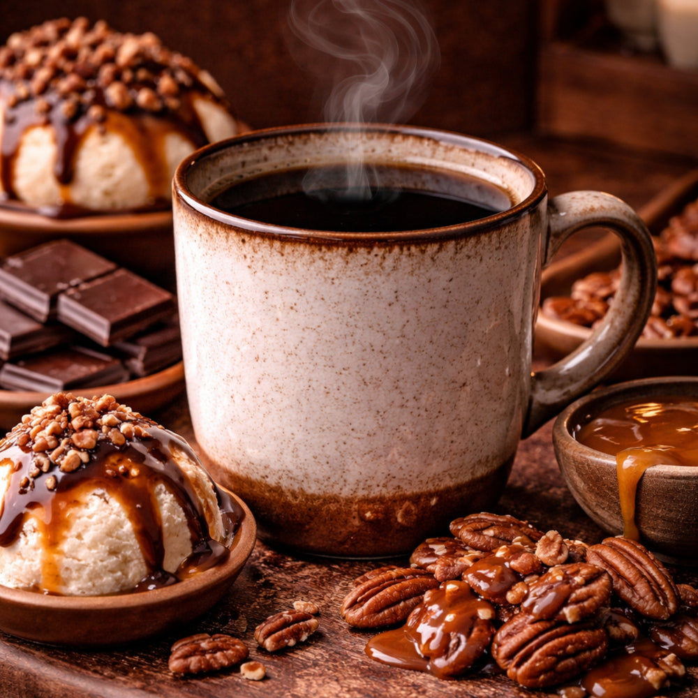 Turtle Sundae Coffee - Grandpa Joe's Chocolates