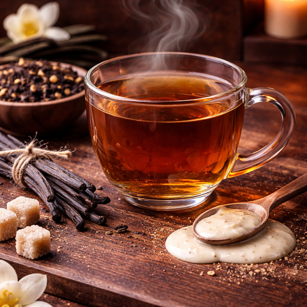 Vanilla Crème Black Tea - Grandpa Joe's Chocolates