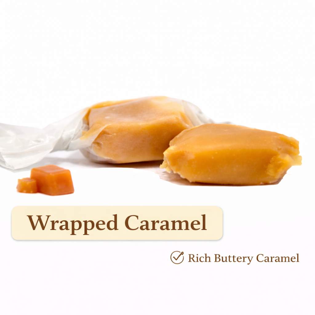 Wrapped Caramel Perfect Portion Bag - Grandpa Joe's Chocolates