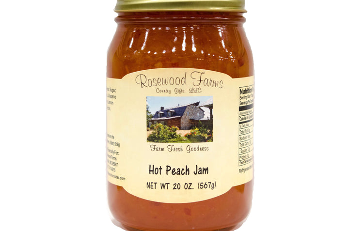 Hot Peach Jam - Grandpa Joe's Chocolates
