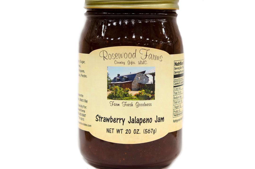 Strawberry Jalapeno Jam - Grandpa Joe's Chocolates