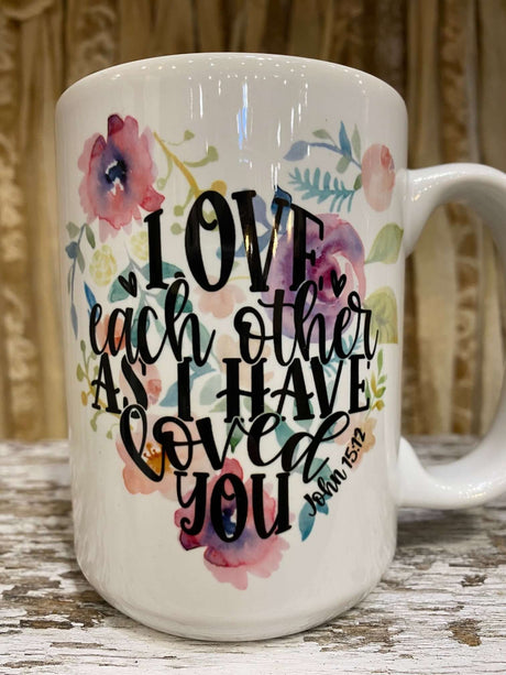 Love Each Other As I Have Loved You Mug - Grandpa Joe's Chocolates