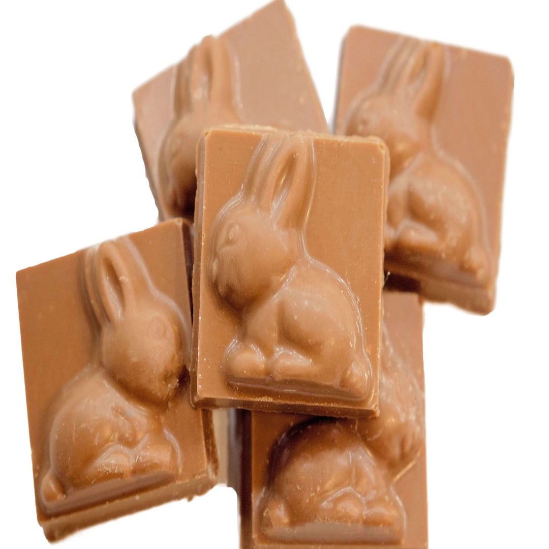 Milk Chocolate Square Bunnies - Grandpa Joe's Chocolates