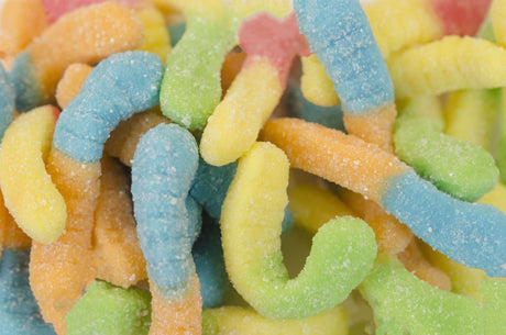 Sour  Gummi Worms - Grandpa Joe's Chocolates