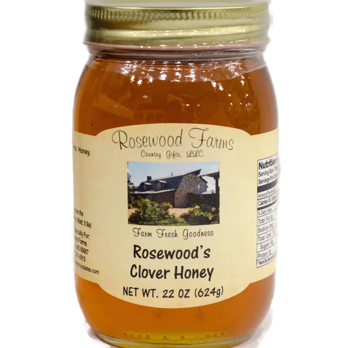 Rosewood's Clover Honey - Grandpa Joe's Chocolates