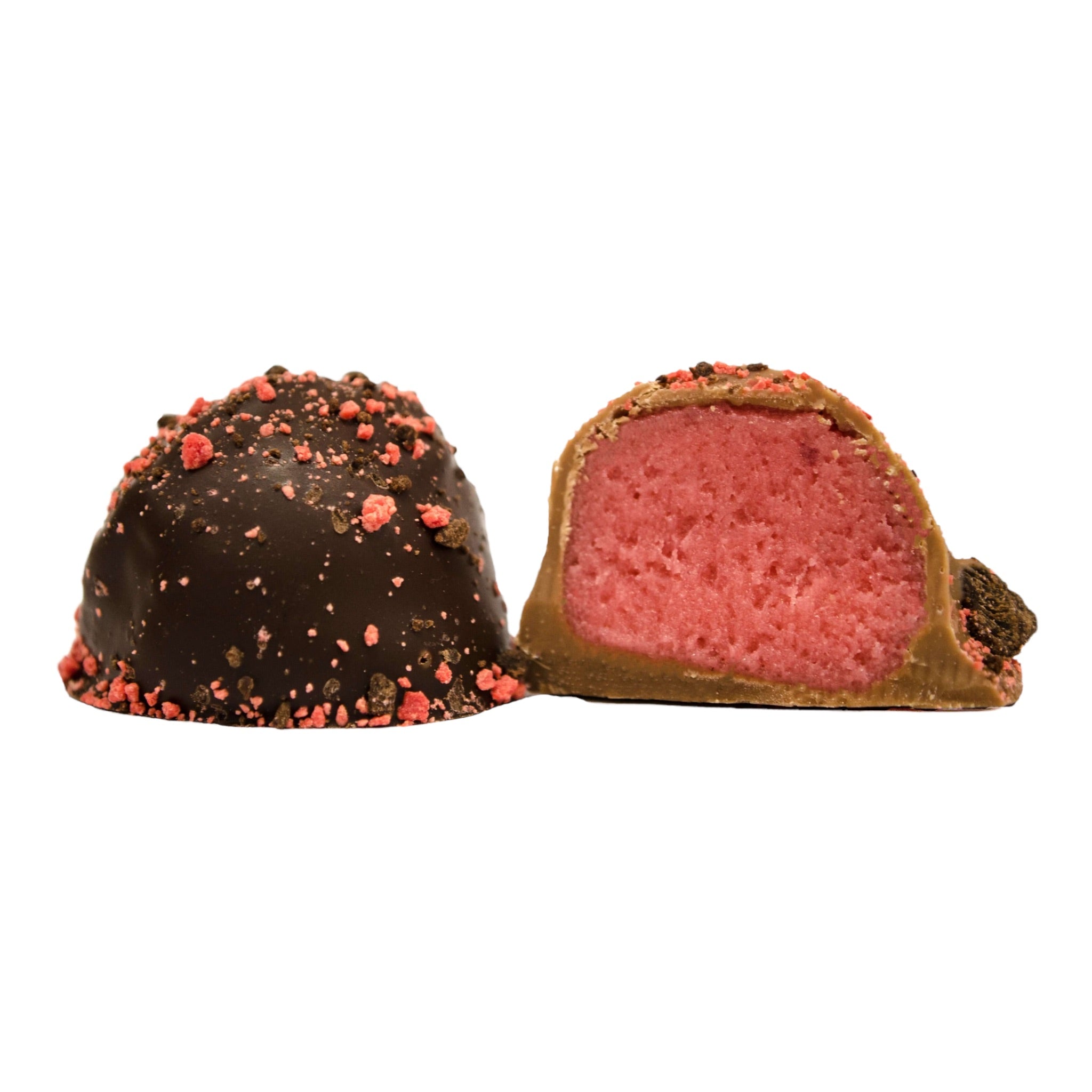 Raspberry Cream 1 Pound Box - Grandpa Joe's Chocolates